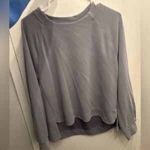 Athleta Blue/Grey Crewneck, L